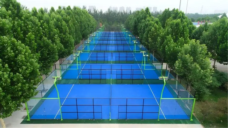 PadelMax panoramic padel court installation in Chile