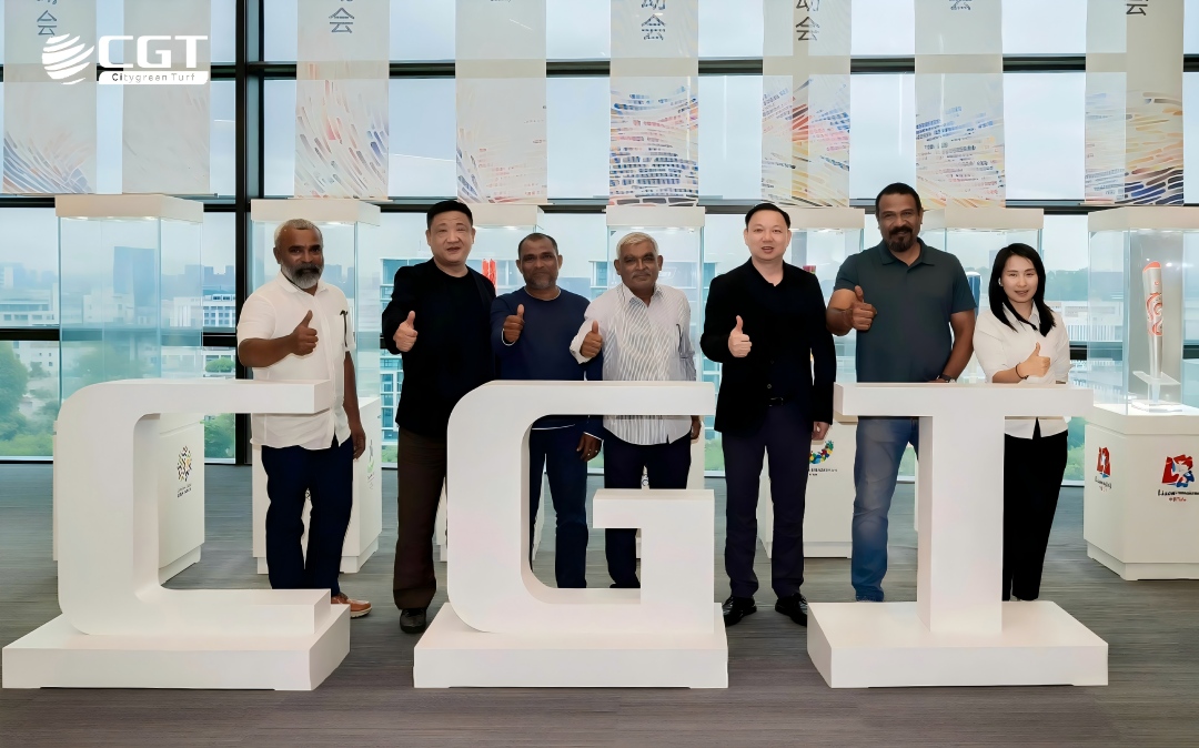 Maldives Olympic Committee delegation visits CGT headquarters in Guangzhou