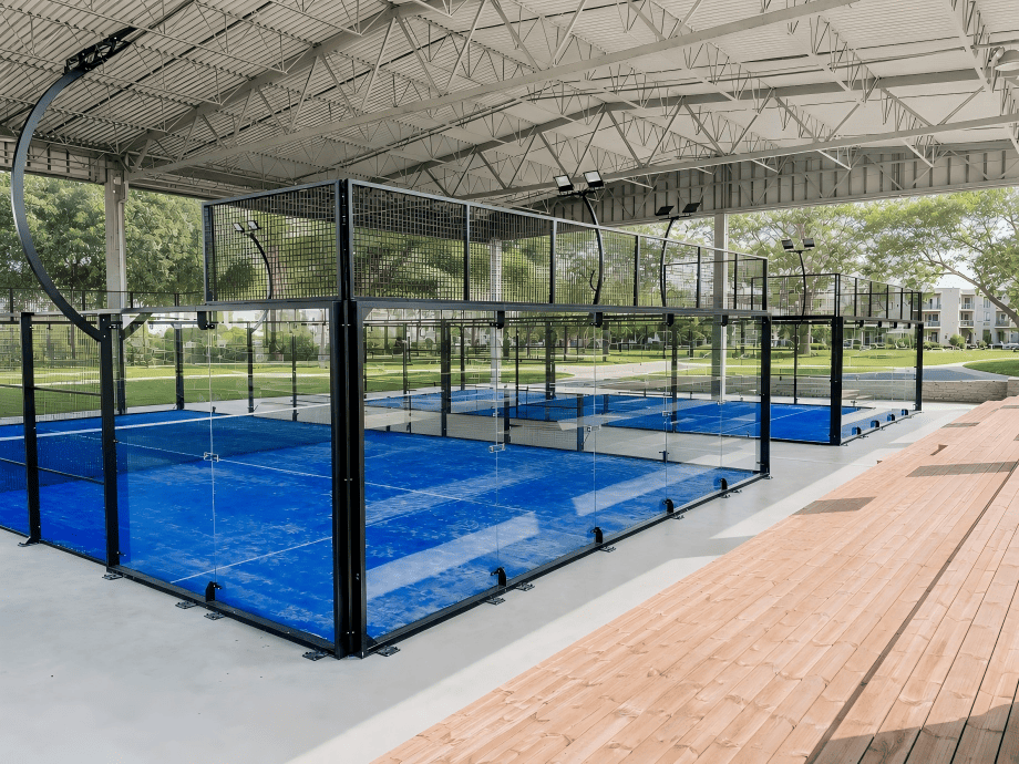PadelMax panoramic padel court for community or club venue
